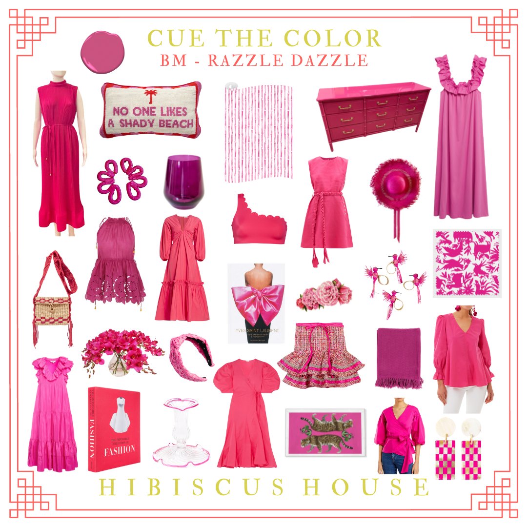 Cue the Color - Razzle Dazzle – Hibiscus House