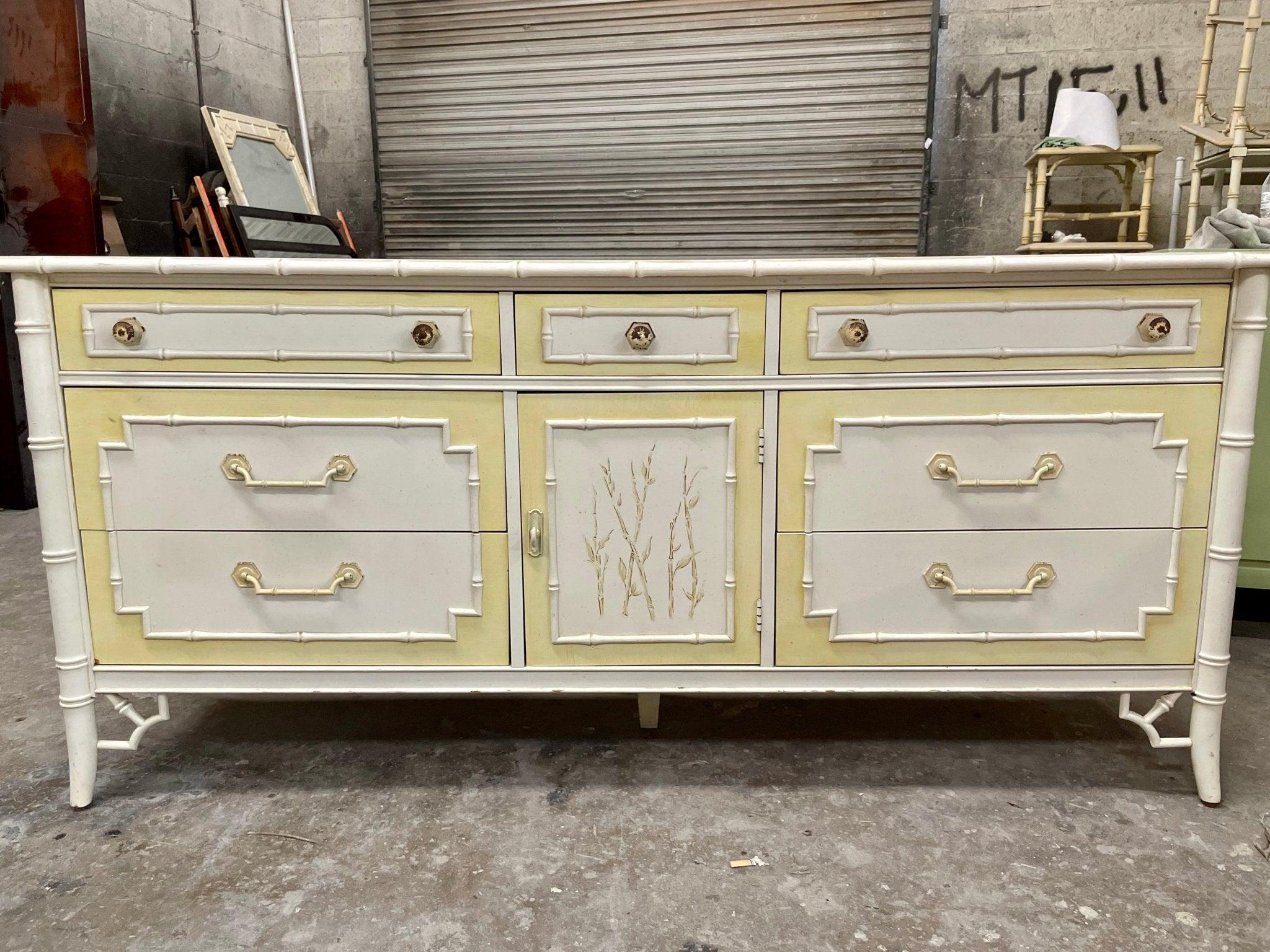 Thomasville Allegro Fretwork Faux Bamboo Dresser Available for Lacquer –  Hibiscus House