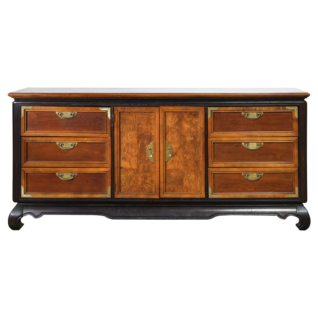 Vintage Broyhill Furniture Chinoserie Style Credenza Available for Custom  Lacquer! – Hibiscus House