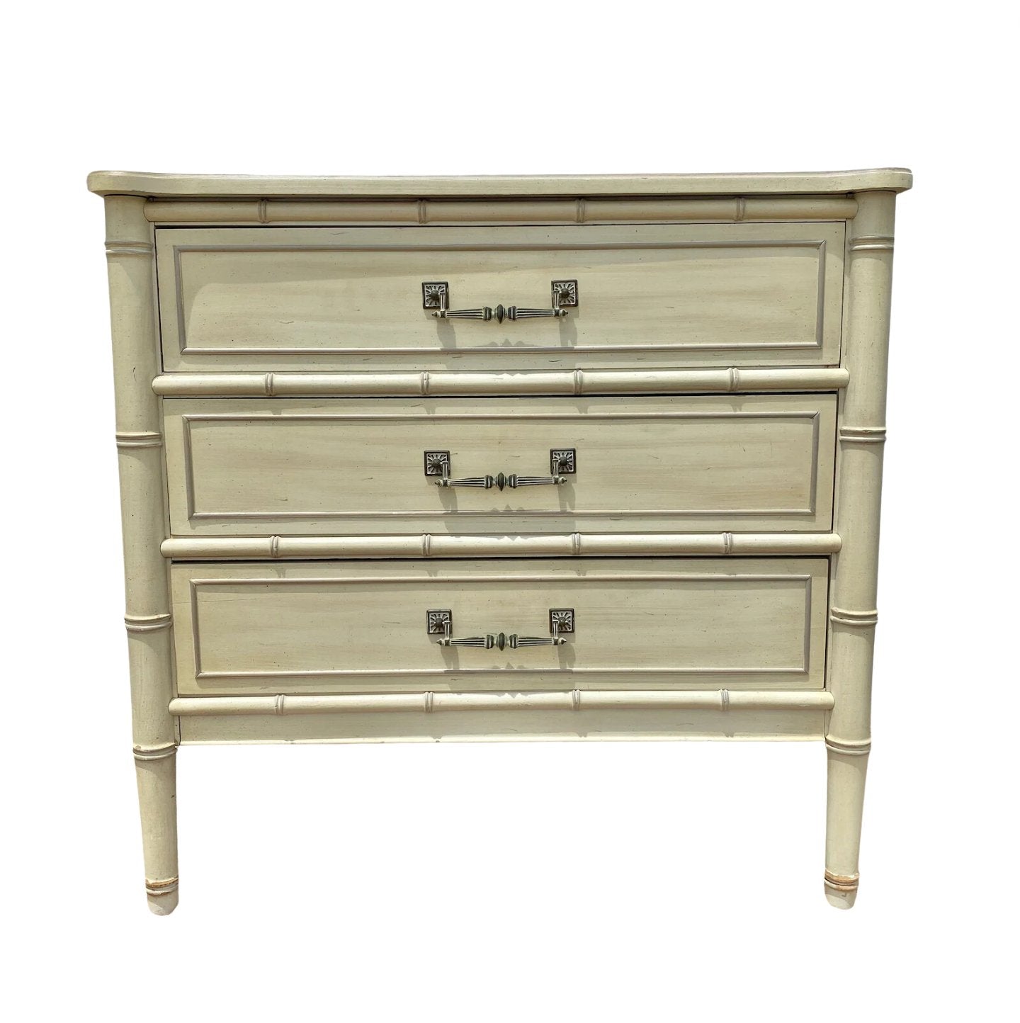 Vintage Henry Link Bali Hai Three Drawer Bachelors Chest Available