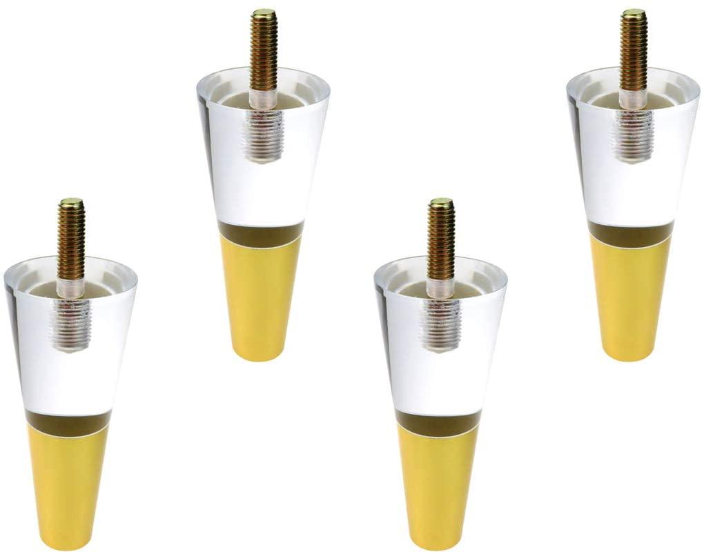 Tapered Lucite/ Brass Legs – Hibiscus House