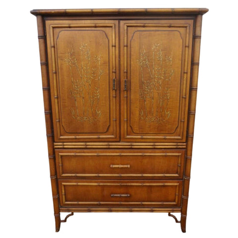 Dixie Aloha Armoire Cabinet Available for Custom Lacquer - Hibiscus House