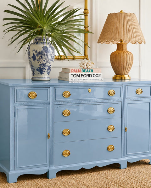 Duncan Phyfe Traditional Style Sideboard Buffet Available For Custom Lacquer