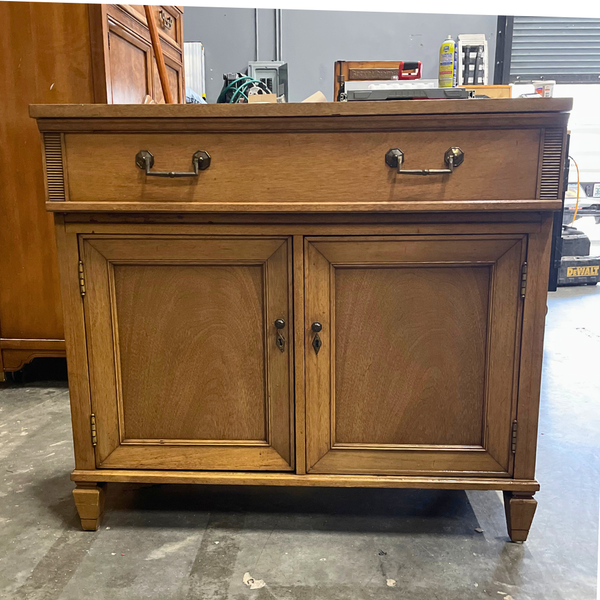 Vintage Kindel Furniture Mid Century Pop Up Dry Bar Available for Custom Lacquer!