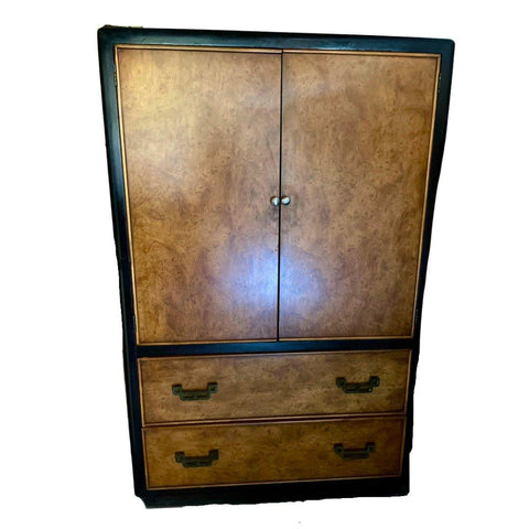 Dixie Furniture Co. Chinoiserie Armoire Available for Custom Lacquer - Hibiscus House