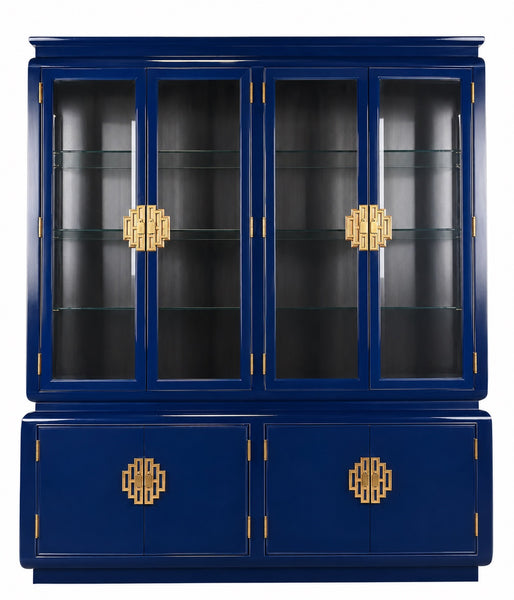 Century Furniture Sobota Regency Style Two Piece China Cabinet Available for Custom Lacquer!