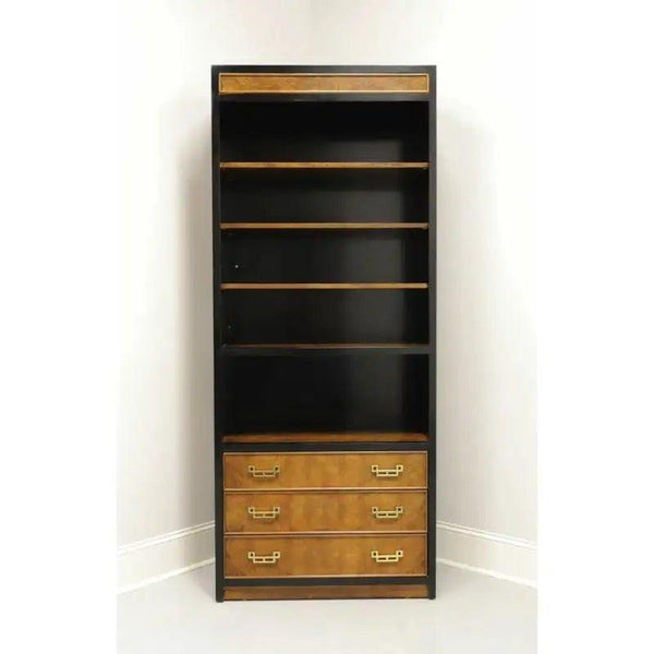 Vintage Century Furniture Chin Hua Chinoiserie Style Bookcase Available for Custom Lacquer - Hibiscus House