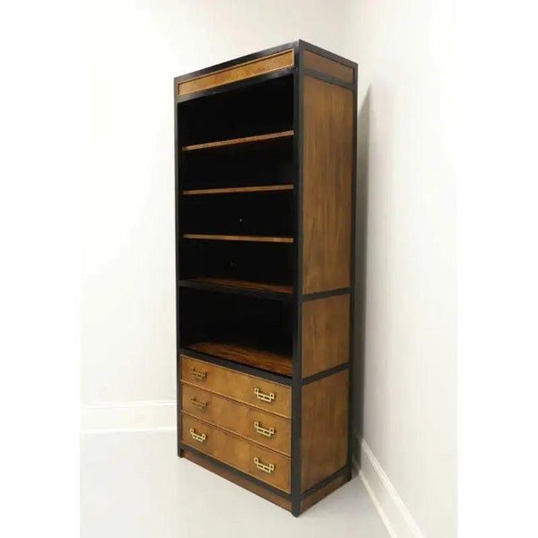 Vintage Century Furniture Chin Hua Chinoiserie Style Bookcase Available for Custom Lacquer - Hibiscus House