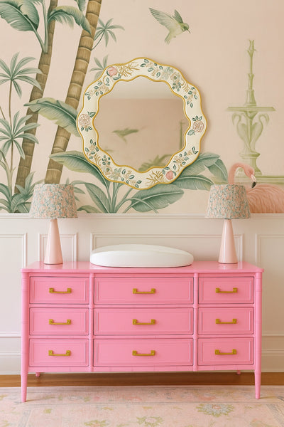 Vintage Henry Link Bali Hai Faux Bamboo Nine Drawer Dresser Available for Lacquer! - Hibiscus House