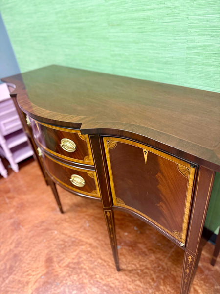 Gorgeous Council Craftsman Federal Style Hepplewhite Sideboard Available & Ready to Ship