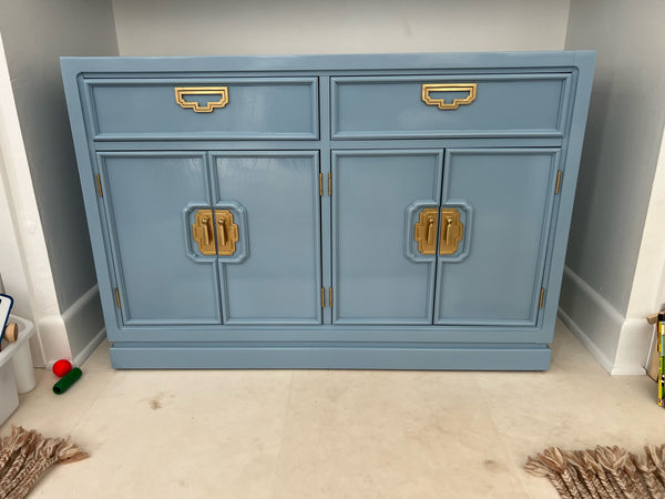 Vintage Thomasville Mystique Collection Server Available for Custom Lacquer! - Hibiscus House
