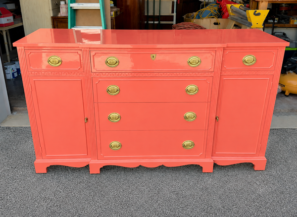 Duncan Phyfe Traditional Style Sideboard Buffet Available For Custom Lacquer