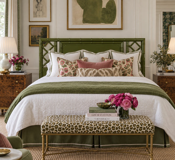 Vintage Dixie Aloha Collection Queen Headboard Available for Custom Lacquer!