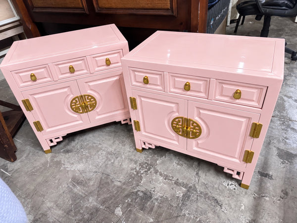 Vintage Century Furniture Nightstand Pair Available for Custom Lacquer!
