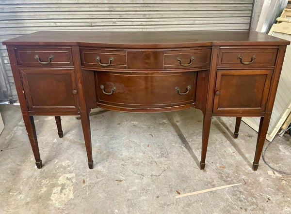 Antique Federal Style Mahogany Sideboard Available for Lacquer - Hibiscus House