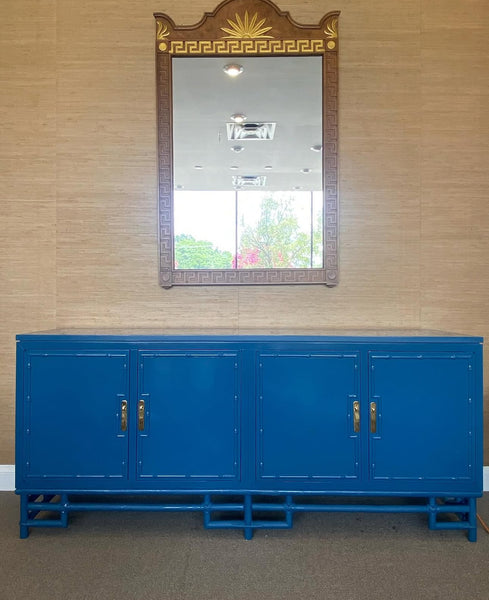 Vintage Ficks Reed Rattan and Cane Buffet Available for Custom Lacquer! - Hibiscus House