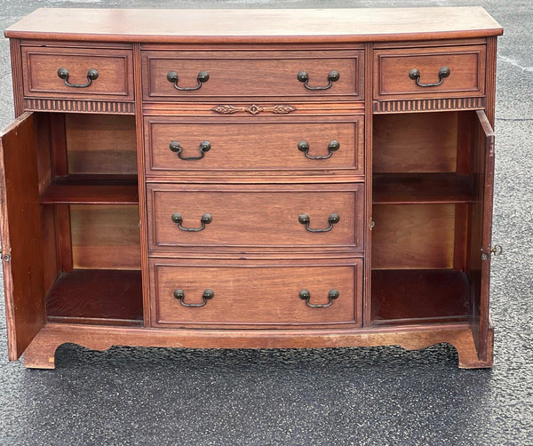 Beautiful Traditional Style Ornate Buffett Available for Custom Lacquer - Hibiscus House