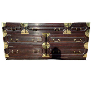 Vintage Bernhardt Chinoiserie Style Dresser Available for Custom Lacquer - Hibiscus House