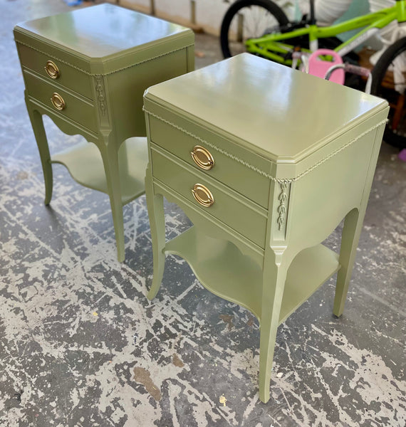 Rway Furniture Pagoda Regency Style Bamboo End Tables Available for Custom Lacquer