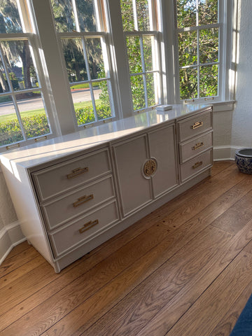 Century Furniture Sobota Collection Chinoiserie Style Credenza Available for Custom Lacquer - Hibiscus House