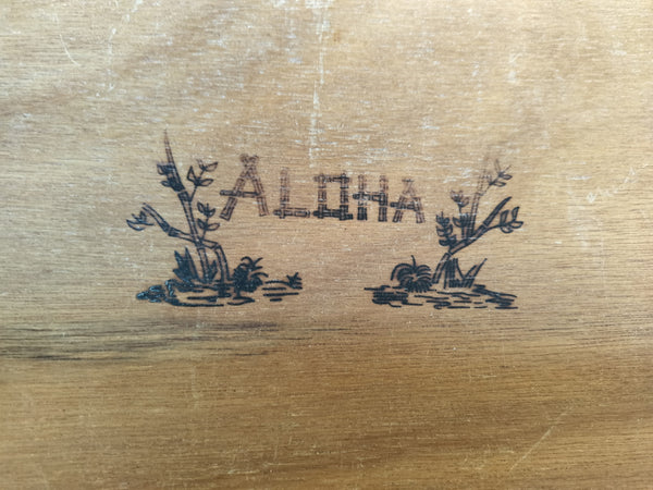 Vintage Dixie Aloha Six Drawer Bamboo Dresser with Fretwork Available for Lacquer Customization - Hibiscus House
