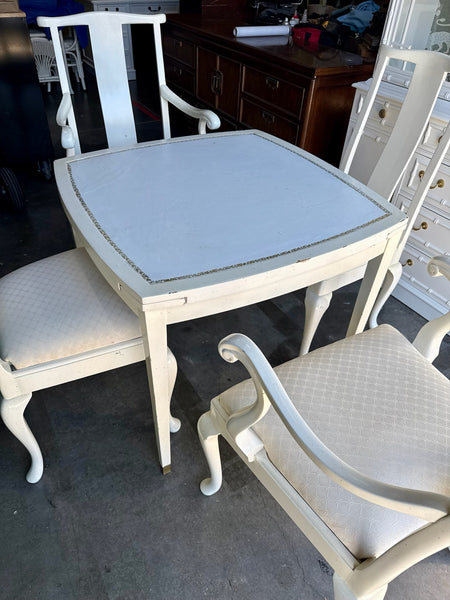 Vintage Palm Beach Regency Style Ming Game Table Available for Custom Lacquer! - Hibiscus House