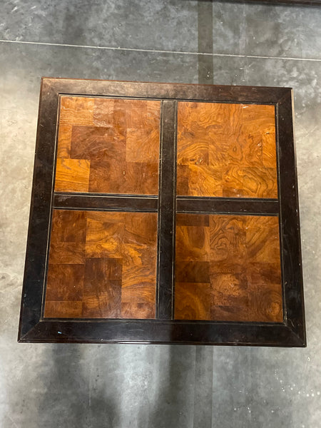 Vintage Square Ming Style All Wood Coffee Table Available for Custom Lacquer - Hibiscus House