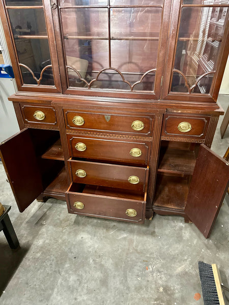 Duncan Phyfe Traditional Style China Cabinet Available For Custom Lacquer! - Hibiscus House