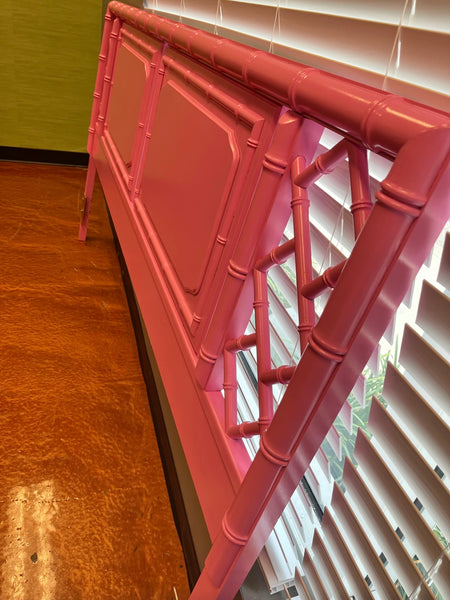 Vintage Dixie Aloha Collection King Headboard Available for Custom Lacquer! - Hibiscus House