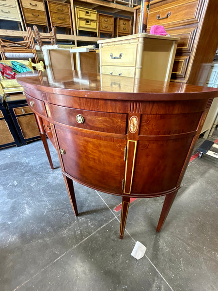 Demilune Traditional Style Mahogany Sideboard Available and READY TO SHIP!