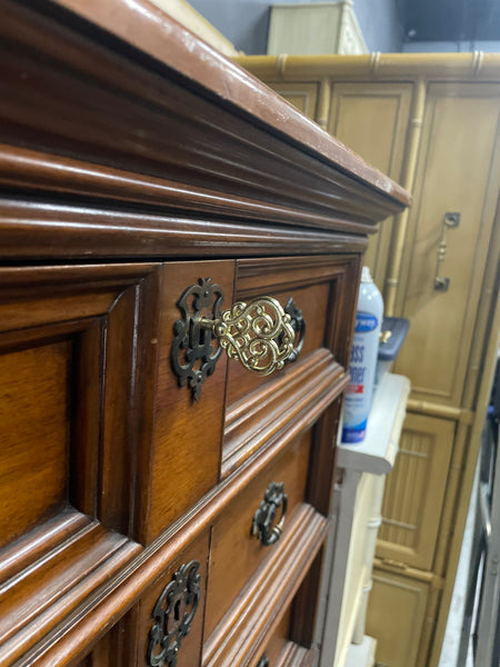 Curtis Furniture 7 Drawer Tallboy Traditional Style Chest Available for Custom Lacquer!