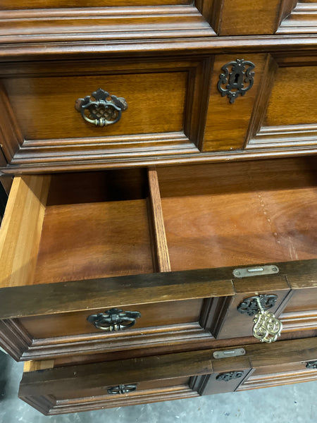 Curtis Furniture 7 Drawer Tallboy Traditional Style Chest Available for Custom Lacquer!