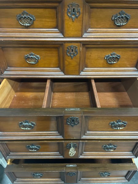 Curtis Furniture 7 Drawer Tallboy Traditional Style Chest Available for Custom Lacquer!