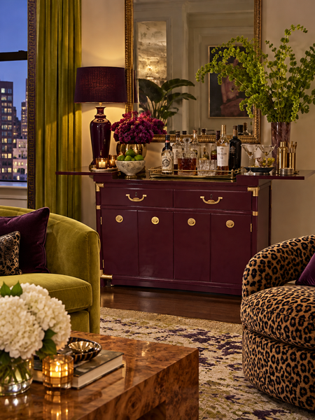 Vintage Drexel Accolade Campaign Style Server Available for Custom Lacquer!