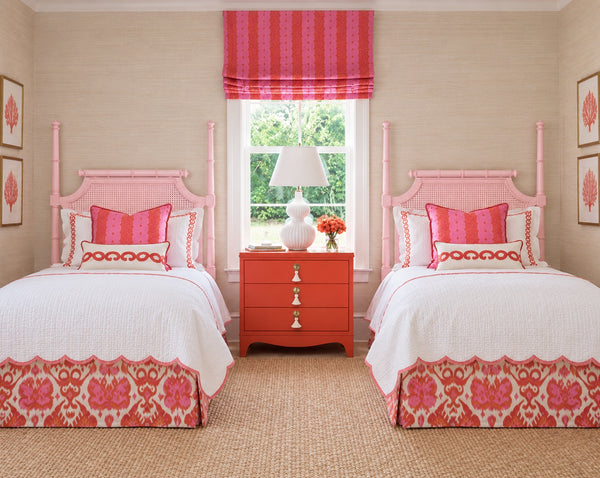 Vintage Henry Link Bali Hai Pagoda Faux Bamboo Twin Headboard Pair Available for Custom Lacquer!