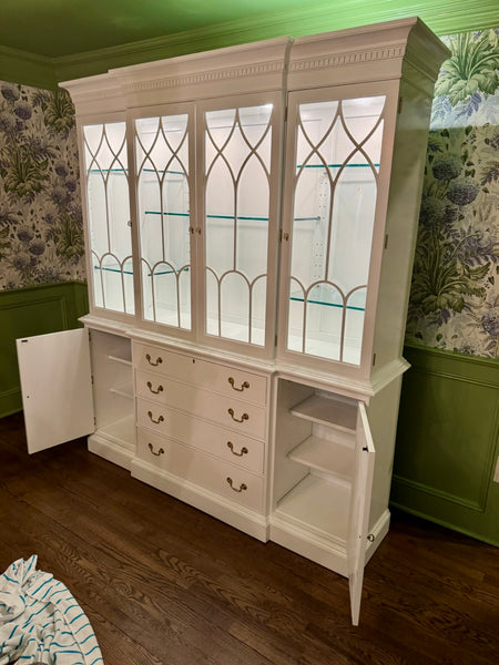Duncan Phyfe Traditional Style China Cabinet Available For Custom Lacquer! - Hibiscus House