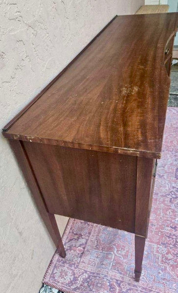 Antique Federal Style Traditional Inlaid Mahogany Sideboard Available to Customize! - Hibiscus House
