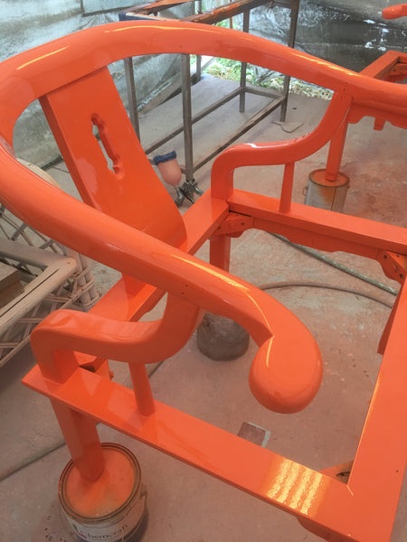 Vintage Century Furniture Ming Style Horseshoe Chair Pair Available for Custom Lacquer!