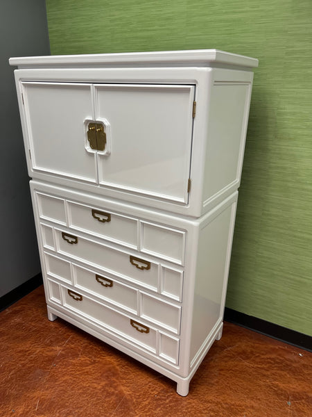 Vintage Thomasville Mystique Armoire Available for Custom Lacquer - Hibiscus House