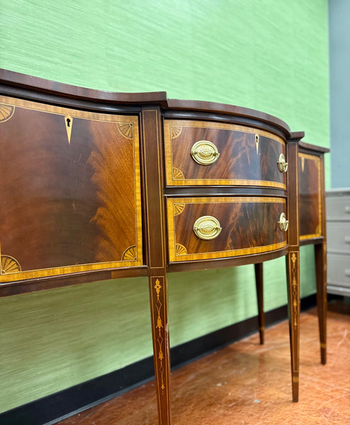 Gorgeous Council Craftsman Federal Style Hepplewhite Sideboard Available & Ready to Ship
