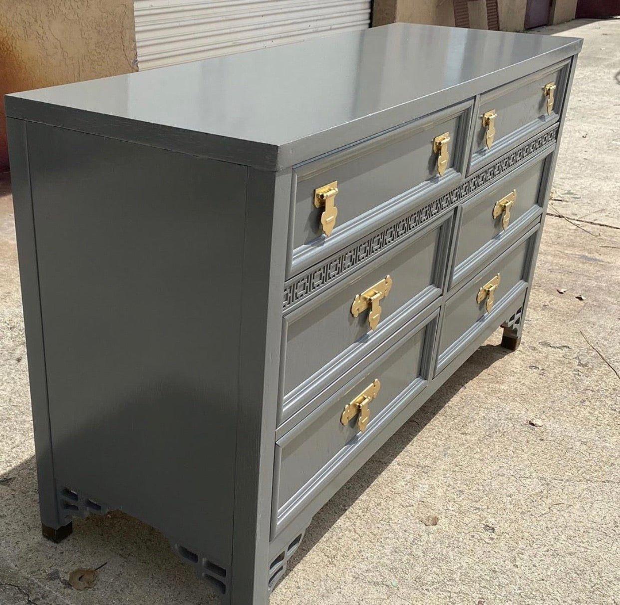 Vintage Dixie Shangrilah Collection Six Drawer Dresser Hibiscus House Vintage Dixie Shangrilah Collection Six Drawer Dresser Hibiscus House