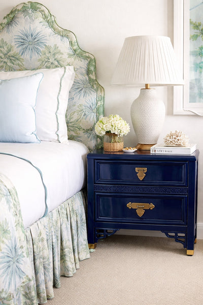 Vintage Dixie Shangrila Nightstand Pair Available for Custom Lacquer! - Hibiscus House