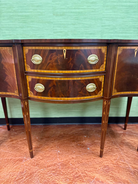 Gorgeous Council Craftsman Federal Style Hepplewhite Sideboard Available & Ready to Ship