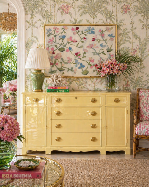Duncan Phyfe Traditional Style Sideboard Buffett Available For Custom Lacquer - Hibiscus House