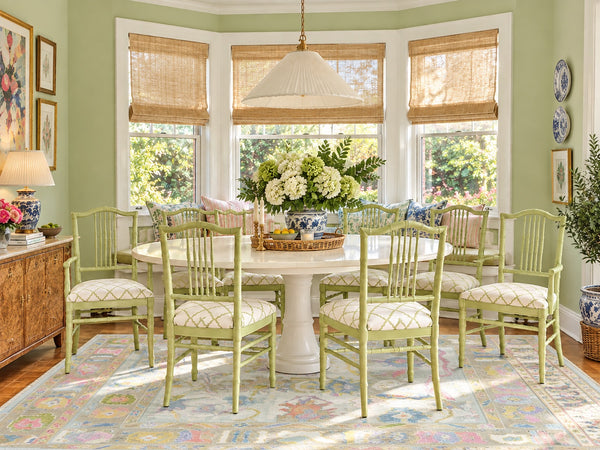 Vintage Set of Six Drexel Captiva Collection Dining Chairs Available for Custom Lacquer