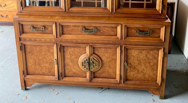 Henry Link Mandarin Chinoiserie Credenza Buffet Available for Custom Lacquer - Hibiscus House