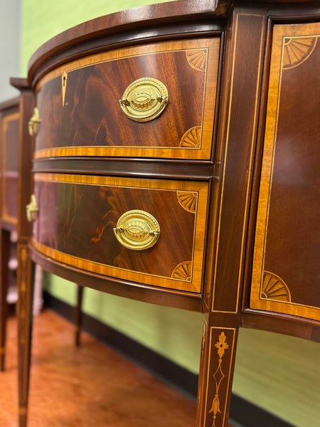 Gorgeous Council Craftsman Federal Style Hepplewhite Sideboard Available & Ready to Ship