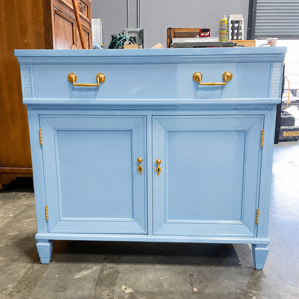 Vintage Kindel Furniture Mid Century Pop Up Dry Bar Available for Custom Lacquer!