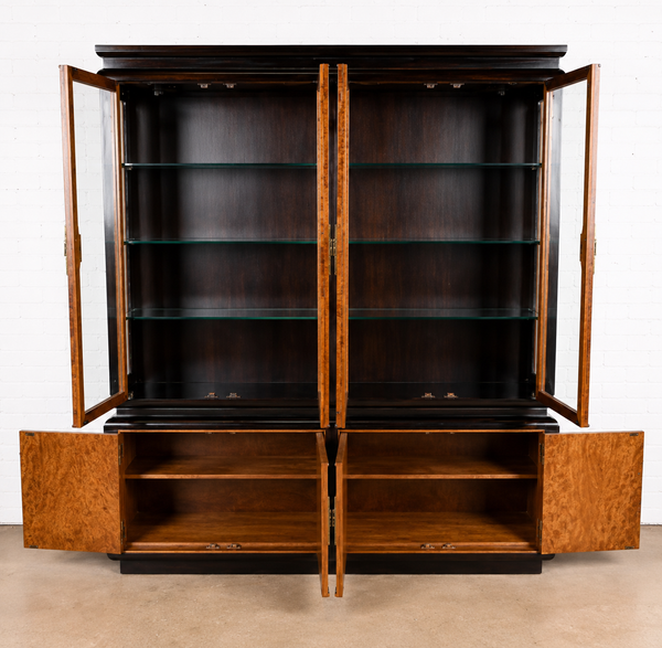 Century Furniture Sobota Regency Style Two Piece China Cabinet Available for Custom Lacquer!