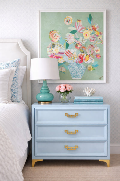 Vintage Pair of Henry Link Mandarin Large Nightstands Available for Custom Lacquer - Hibiscus House